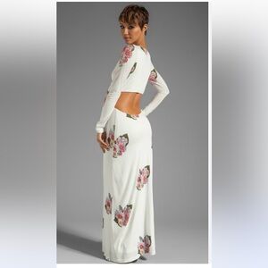 Pencey Standard Open Back Floral Boho Dress XS